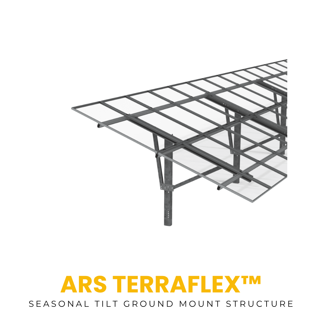 ARS TerraFix™ – Fixed-tilt solar ground mount structure