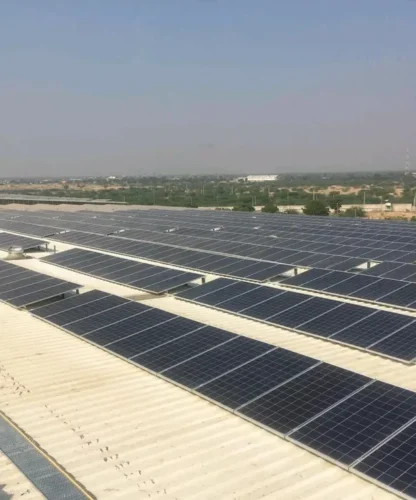 aluminium solar rails structure