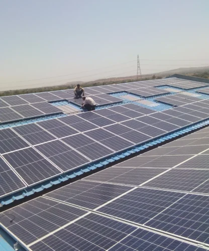 solar aluminium structure
