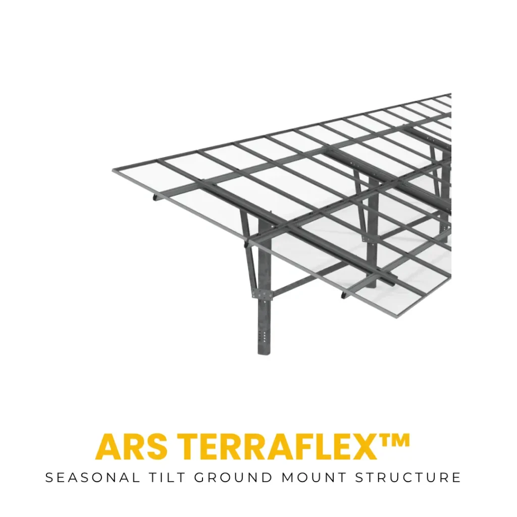 ARS TerraFix™ – Fixed-tilt solar ground mount structure