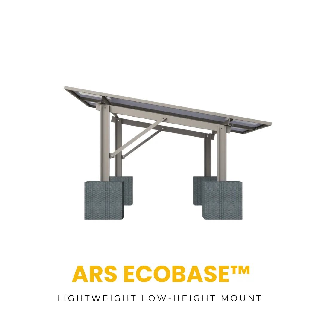 Ecobase - solar rcc roof structure